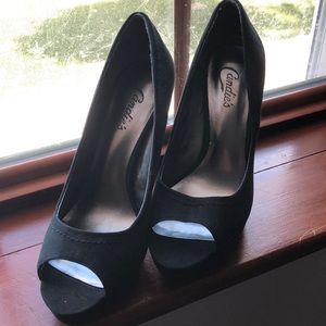 Candies Pumps. Size 8. Worn once!!